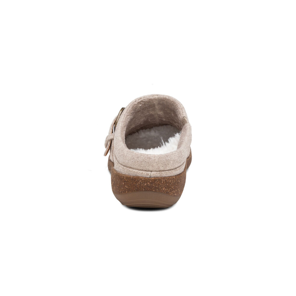 Aetrex Women's Libby Comfort Clogs - White | USA G0SKZ4Q